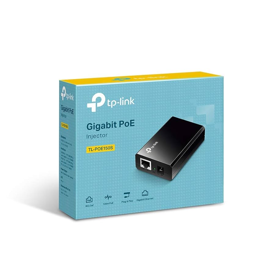 TP-Link Gigabit PoE Injector 2個セット TP-Link TL-PoE170S - 802.3at/af/bt Gigabit PoE Injector - TL